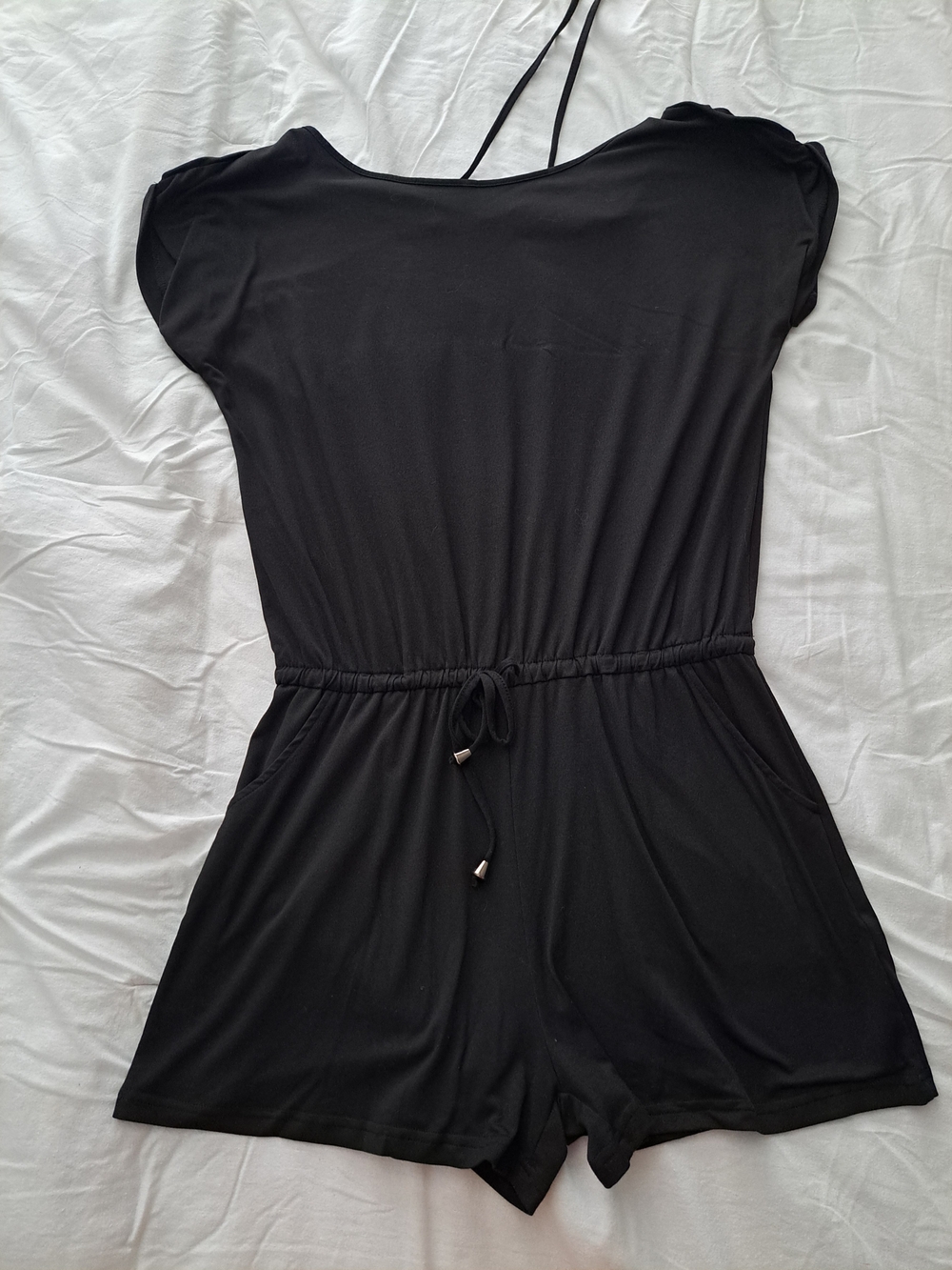 Kids Black One-Piece Romper